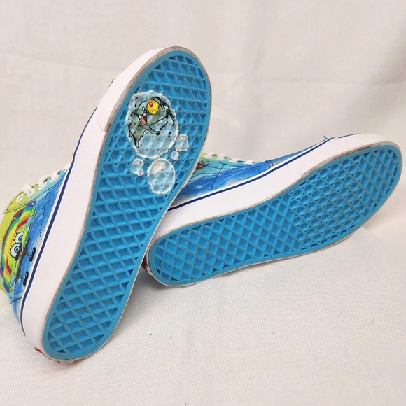 Vans × SpongeBob SquarePants Imaginaaation Canvas Sk8-Hi Sneakers. - Picture 8 of 11